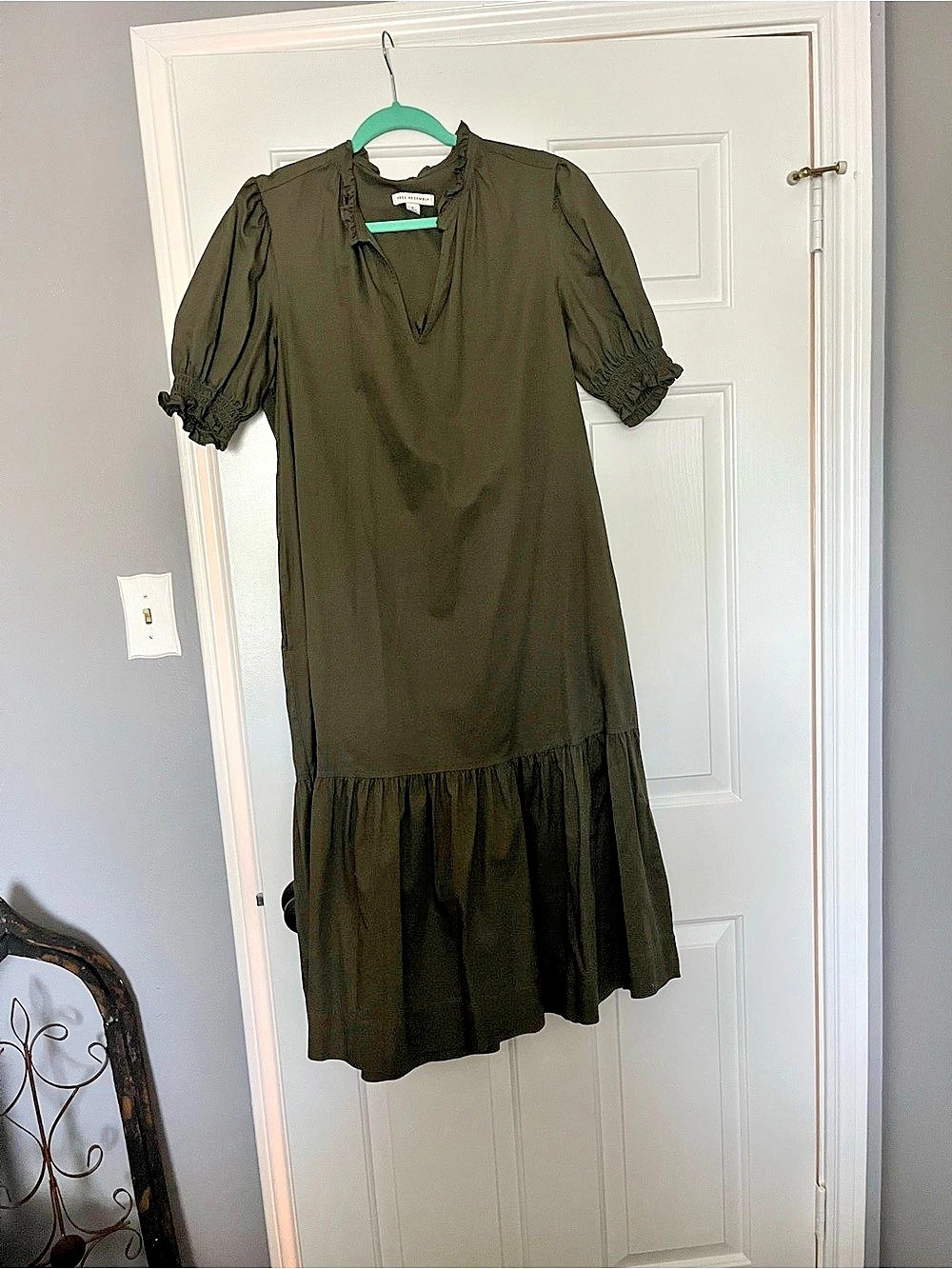 Free Assembly Olive Midi Dress